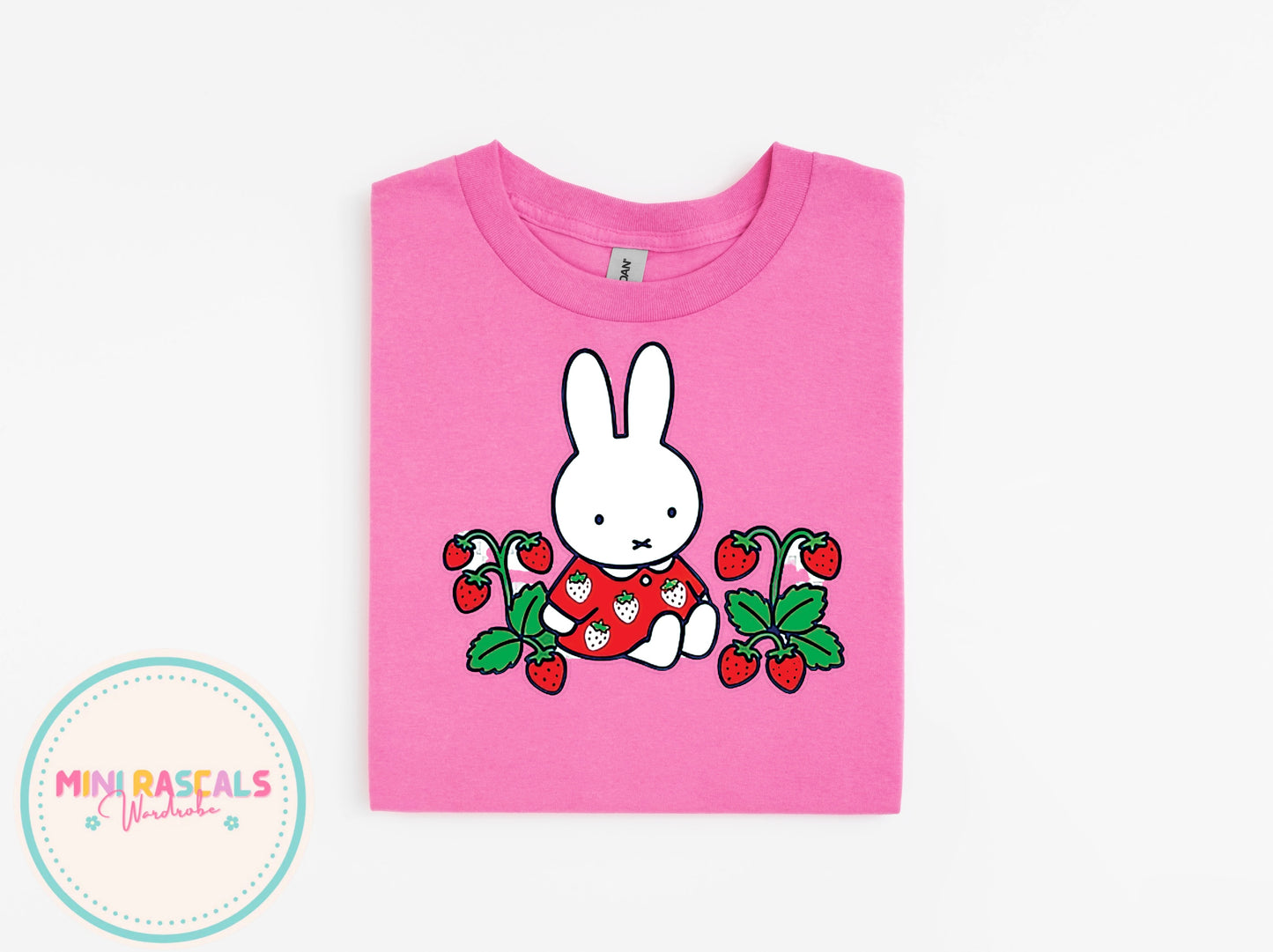 Miffy Rabbit Strawberry T-Shirt
