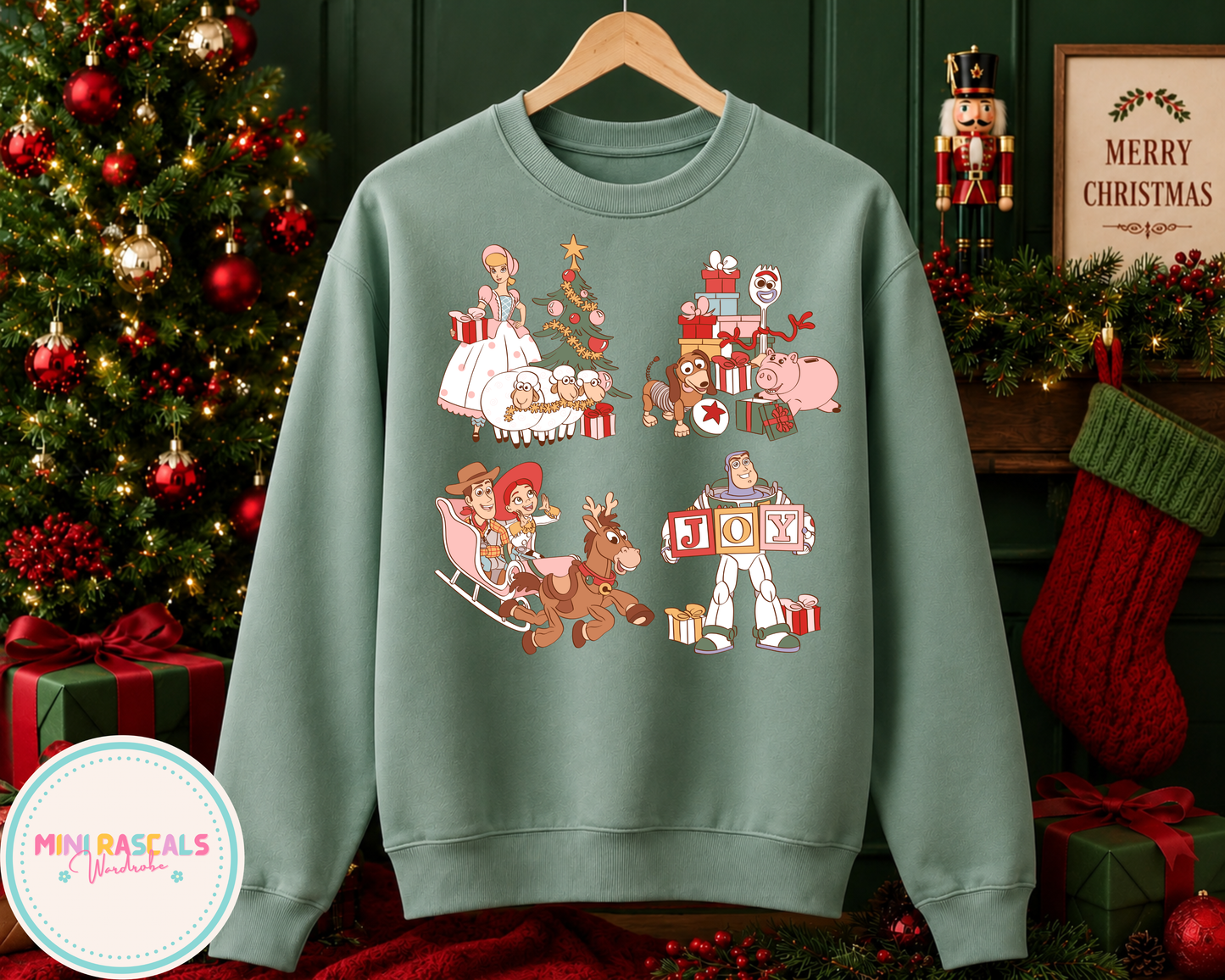 Toy Story Christmas Sweatshirt