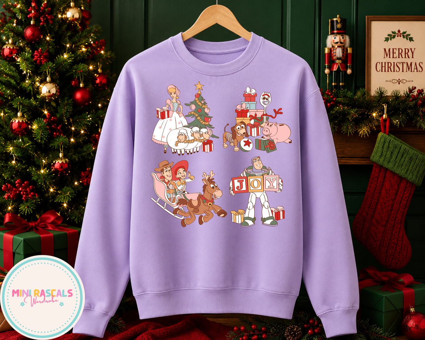 Toy Story Christmas Sweatshirt