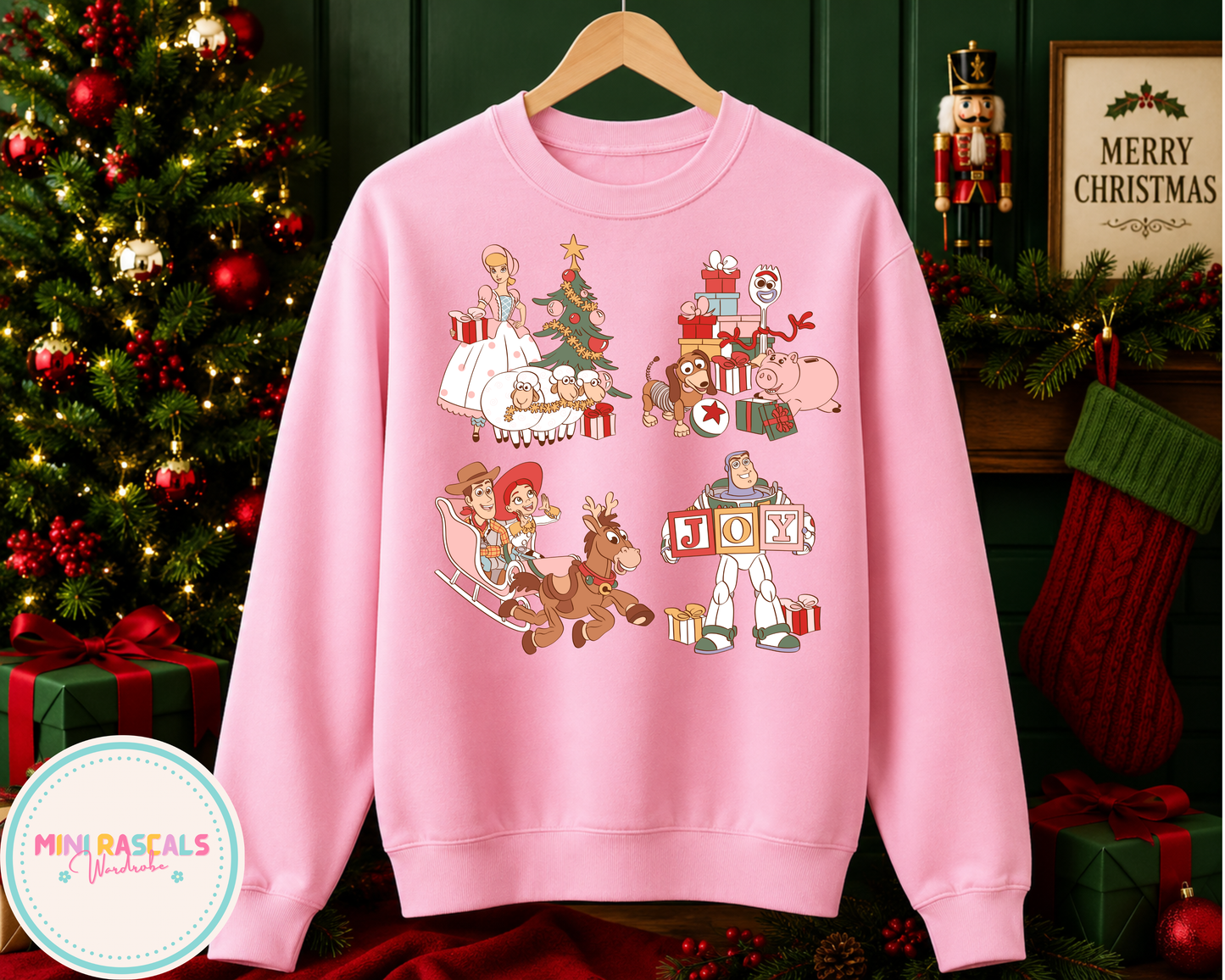 Toy Story Christmas Sweatshirt