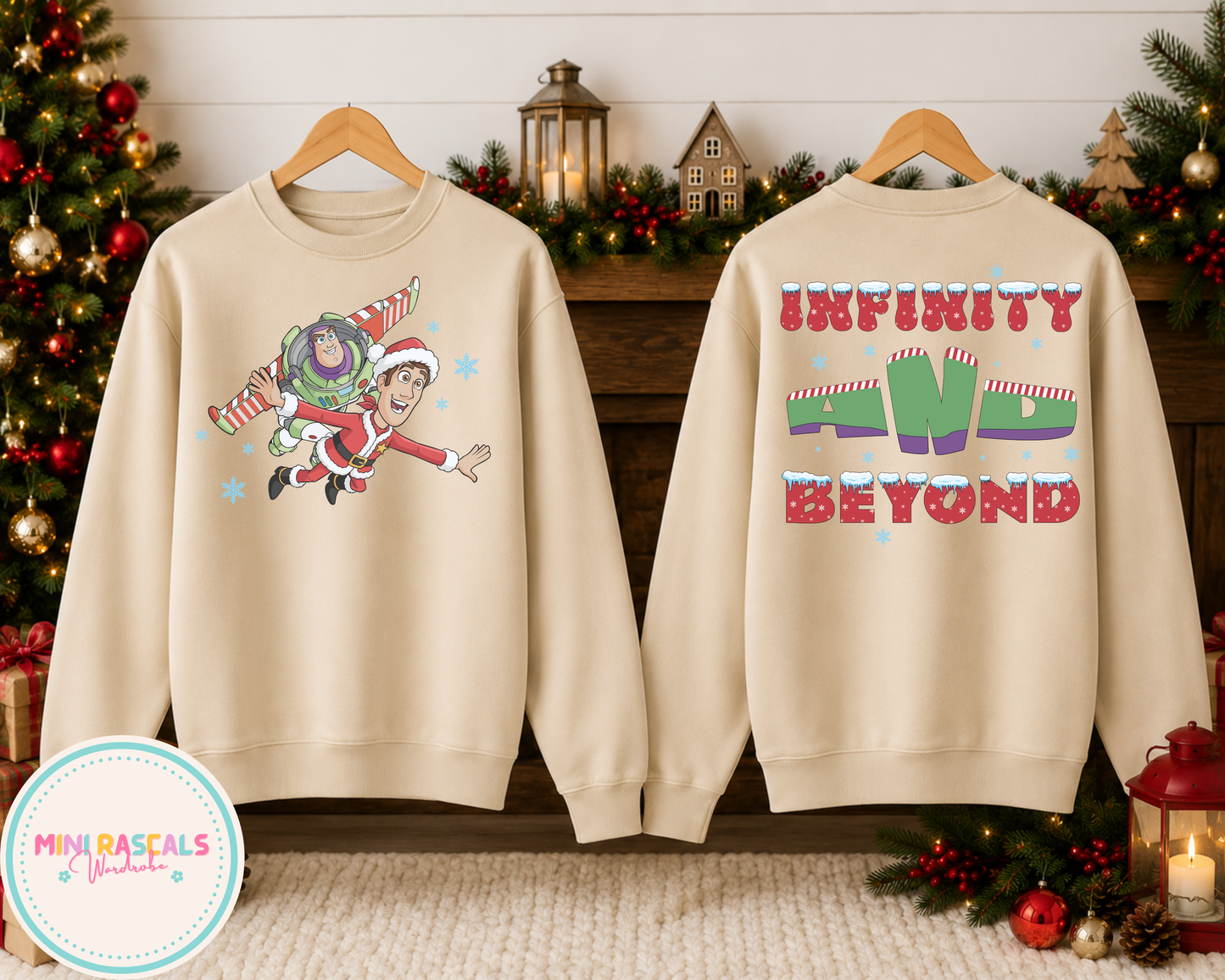 Toy Story To Infinity and Beyond Christmas Sweatshirt