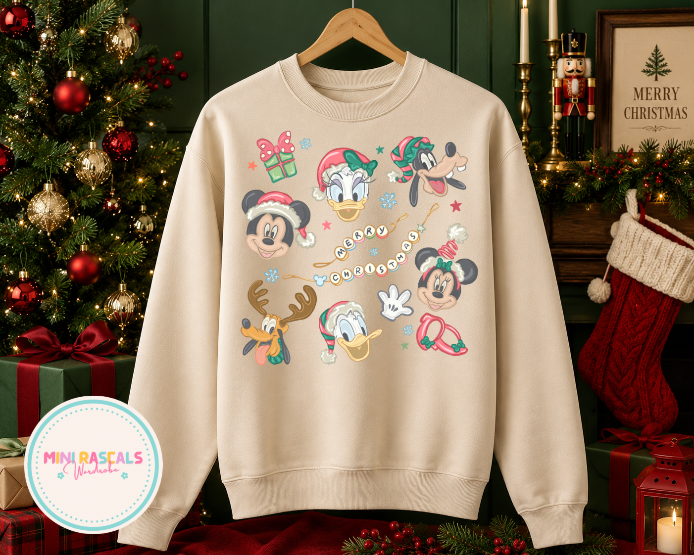 Minnie Mouse & Friends Christmas Sweatshirt