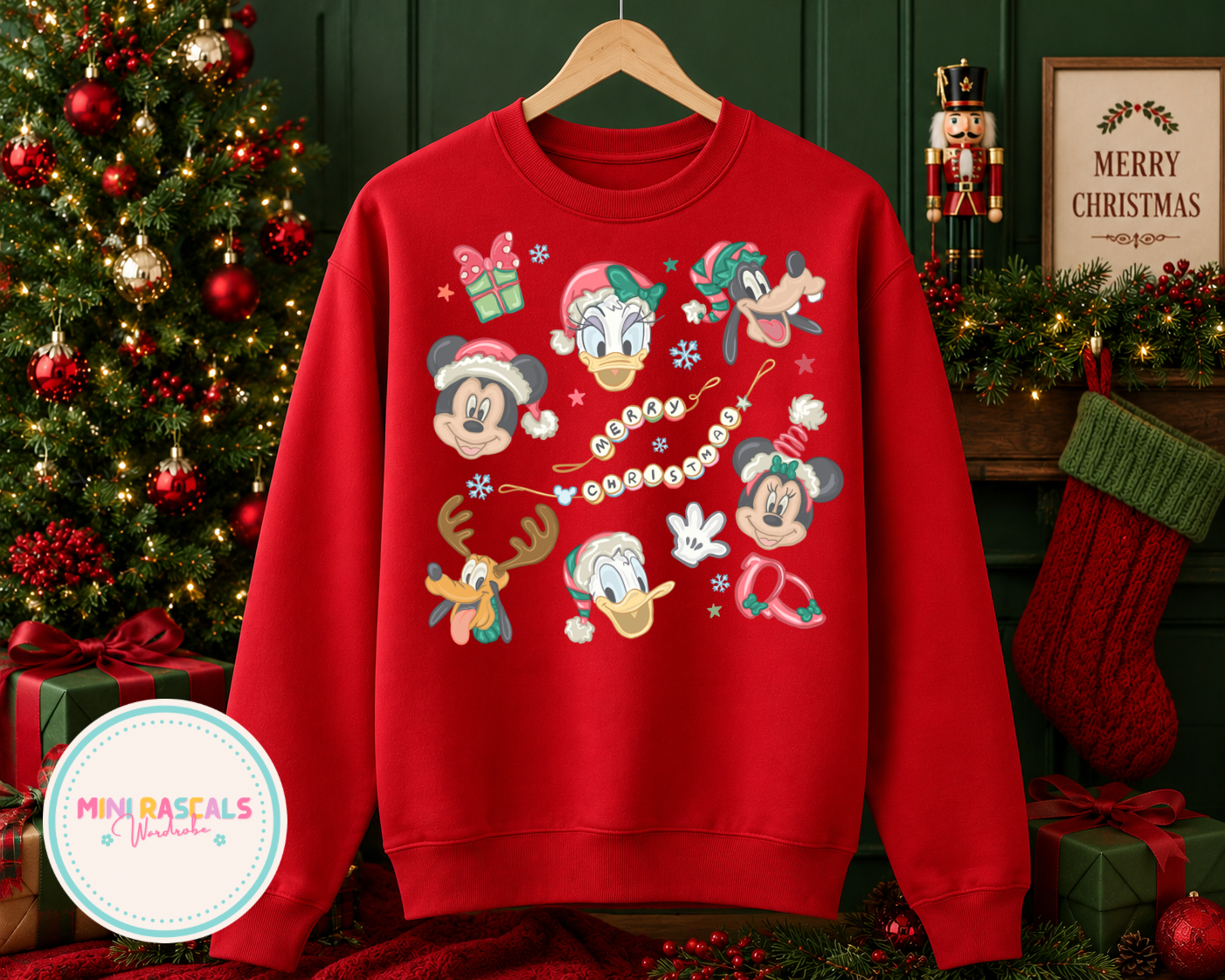 Minnie Mouse & Friends Christmas Sweatshirt