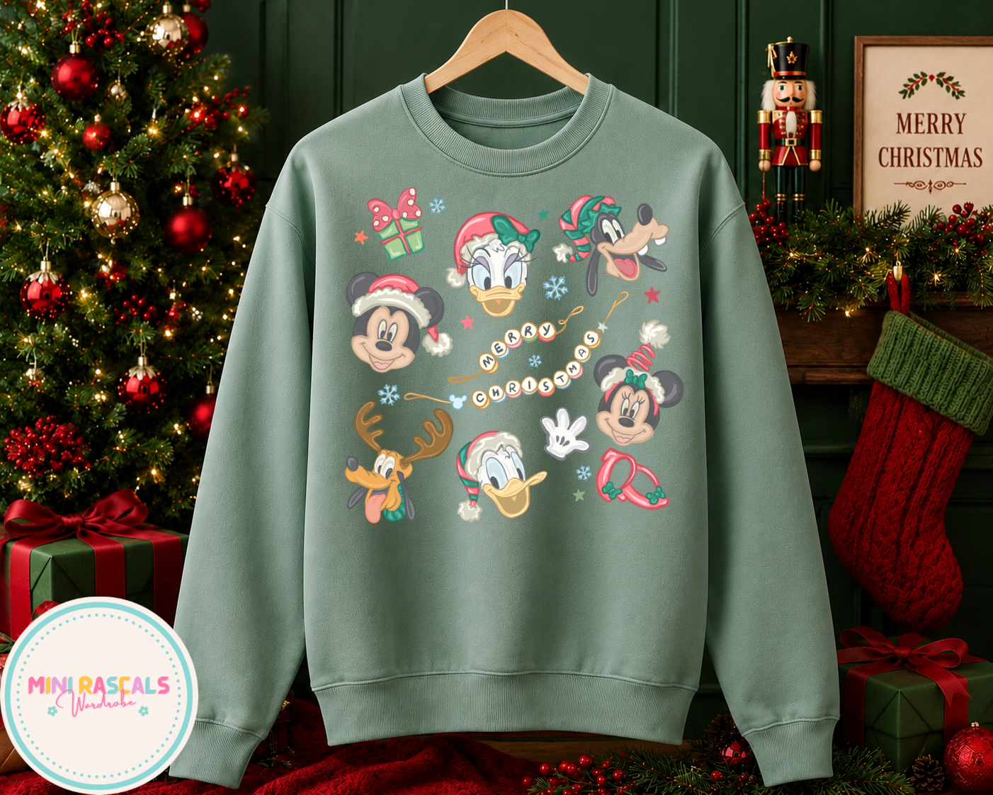 Minnie Mouse & Friends Christmas Sweatshirt