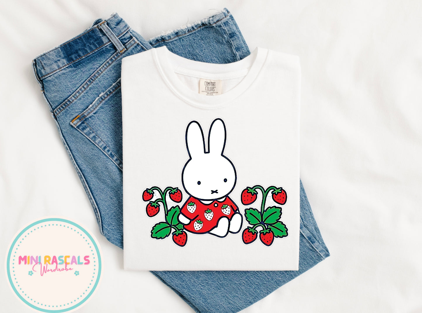 Miffy Rabbit Strawberry T-Shirt