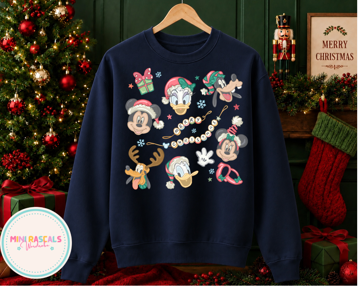 Minnie Mouse & Friends Christmas Sweatshirt