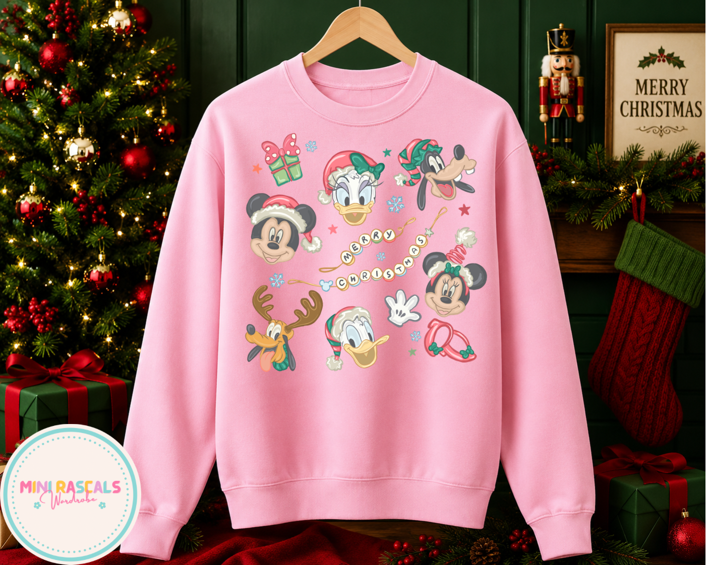 Minnie Mouse & Friends Christmas Sweatshirt
