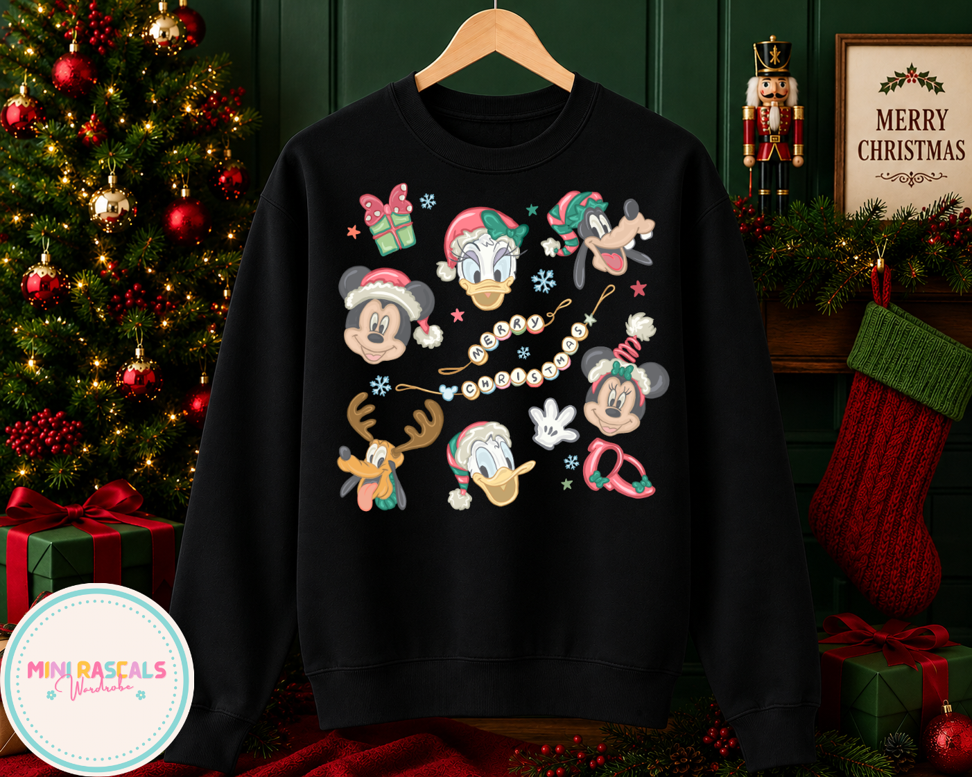 Minnie Mouse & Friends Christmas Sweatshirt