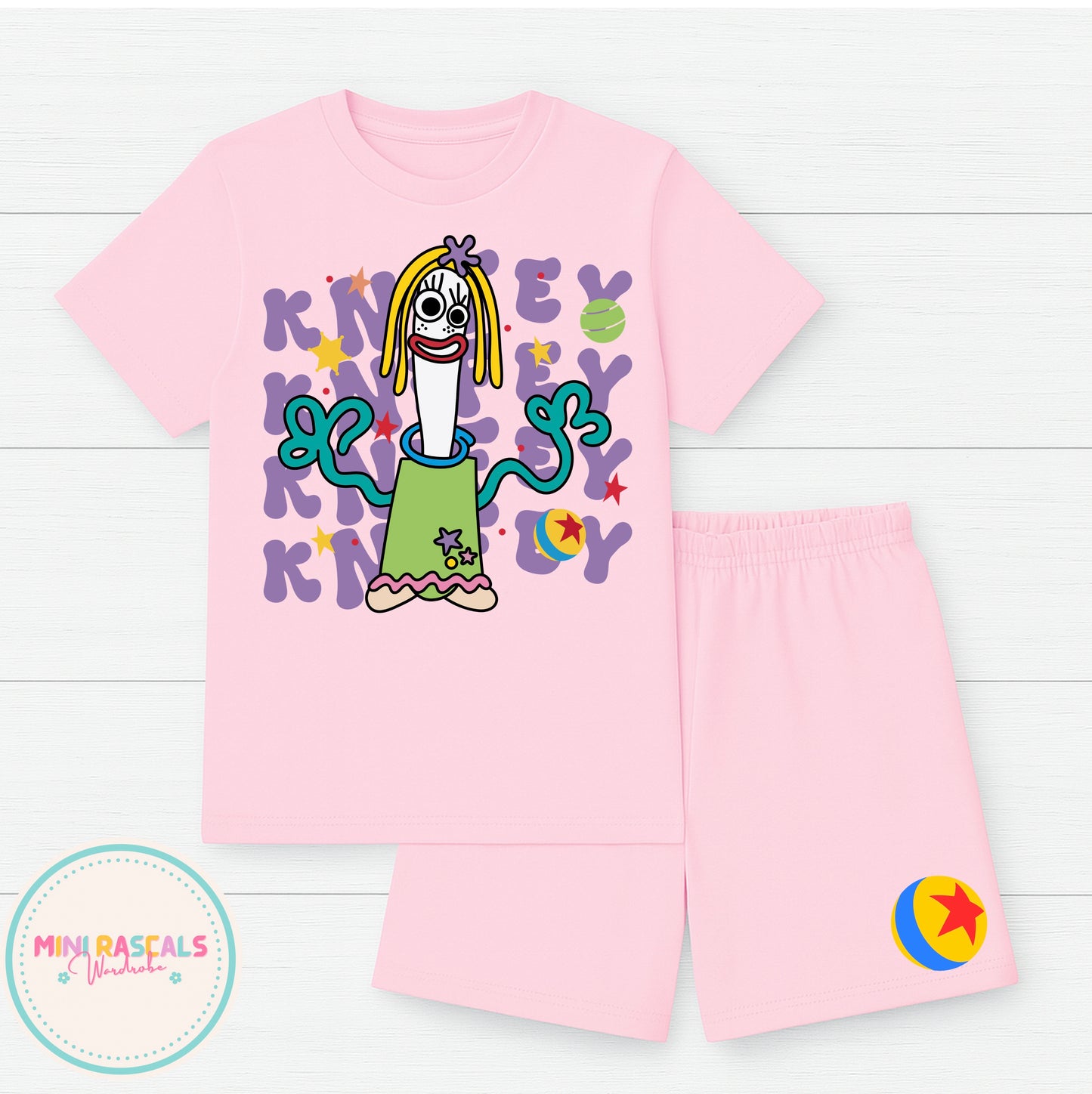 Toy Story Forky & Knifey Children's T-Shirt & Short Set