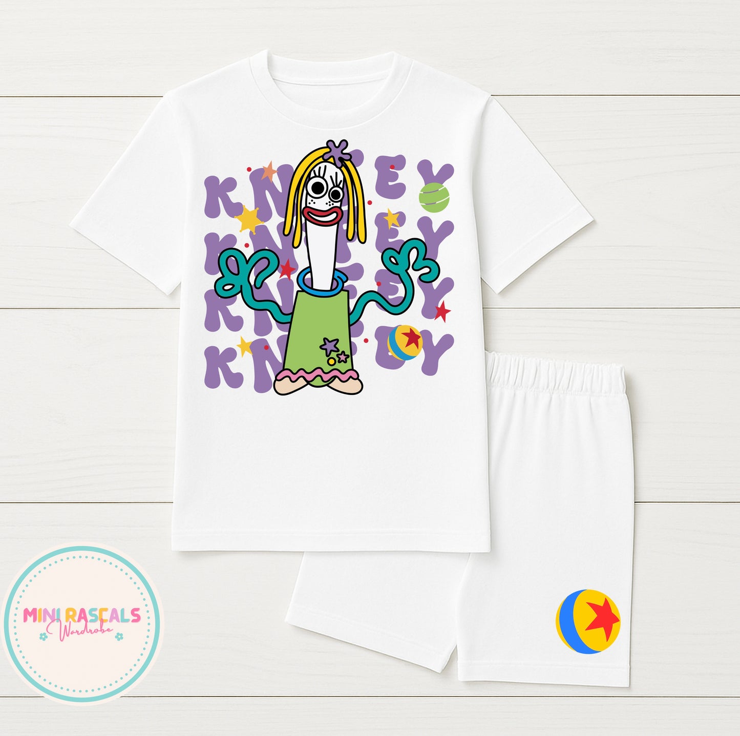 Toy Story Forky & Knifey Children's T-Shirt & Short Set