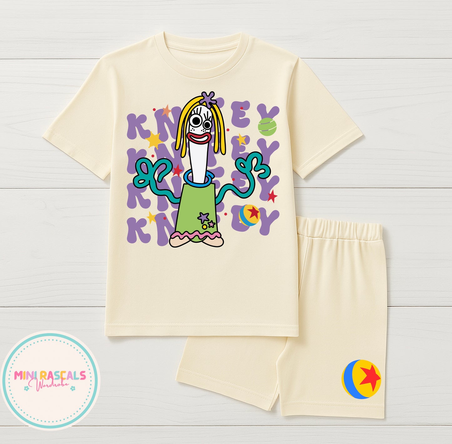 Toy Story Forky & Knifey Children's T-Shirt & Short Set