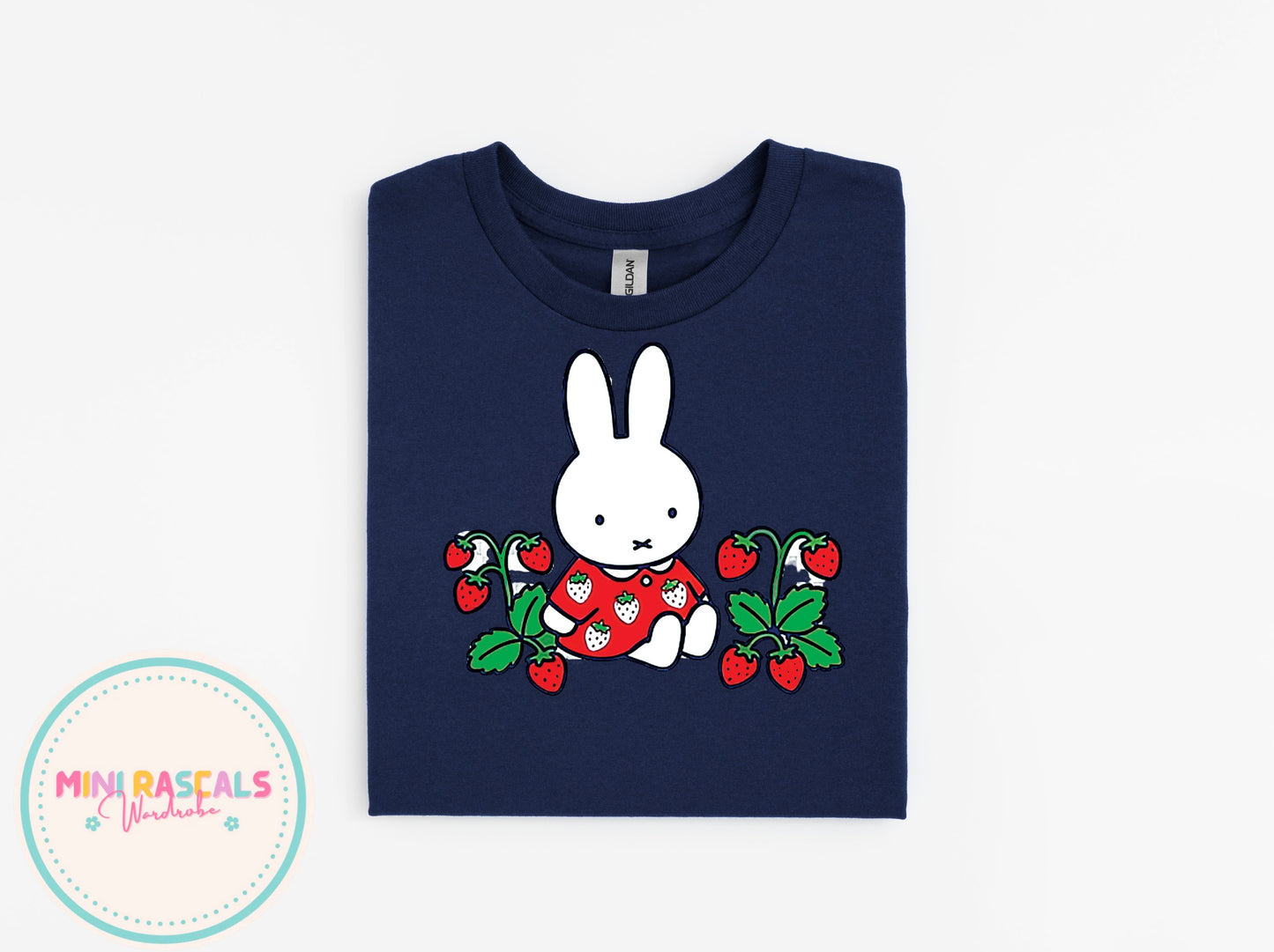 Miffy Rabbit Strawberry T-Shirt