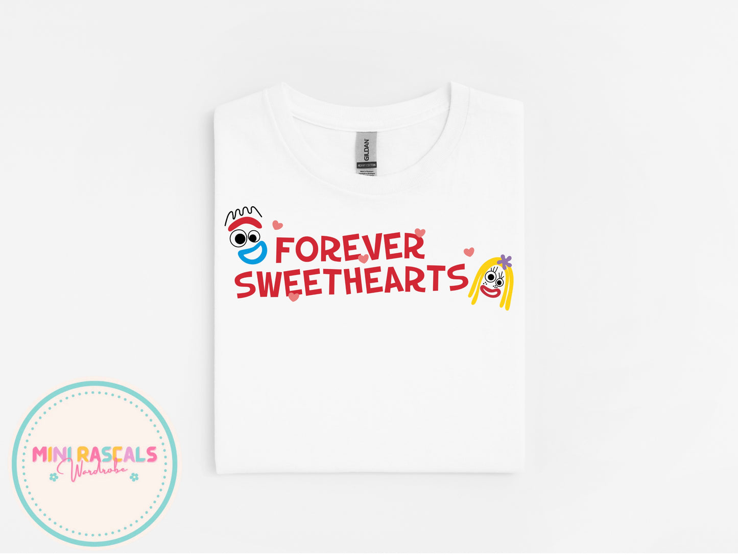 Toy Story Forky & Knifey Forever Sweethearts Children's T-Shirt or Sweatshirt