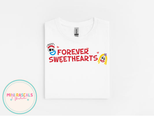 Toy Story Forky & Knifey Forever Sweethearts Children's T-Shirt or Sweatshirt