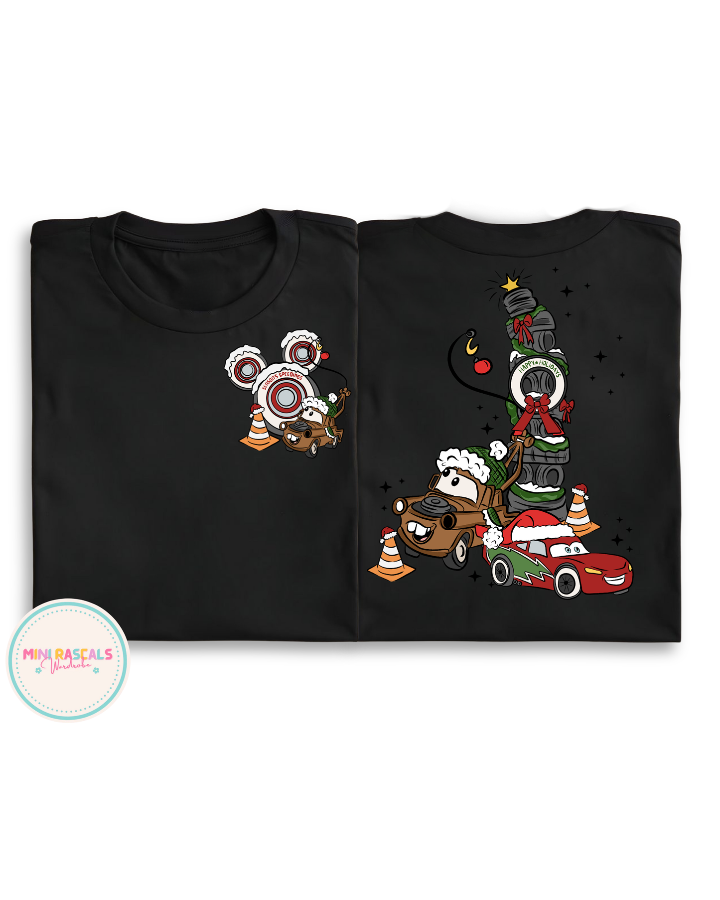 Tow Mater Christmas T-Shirt & Sweatshirt