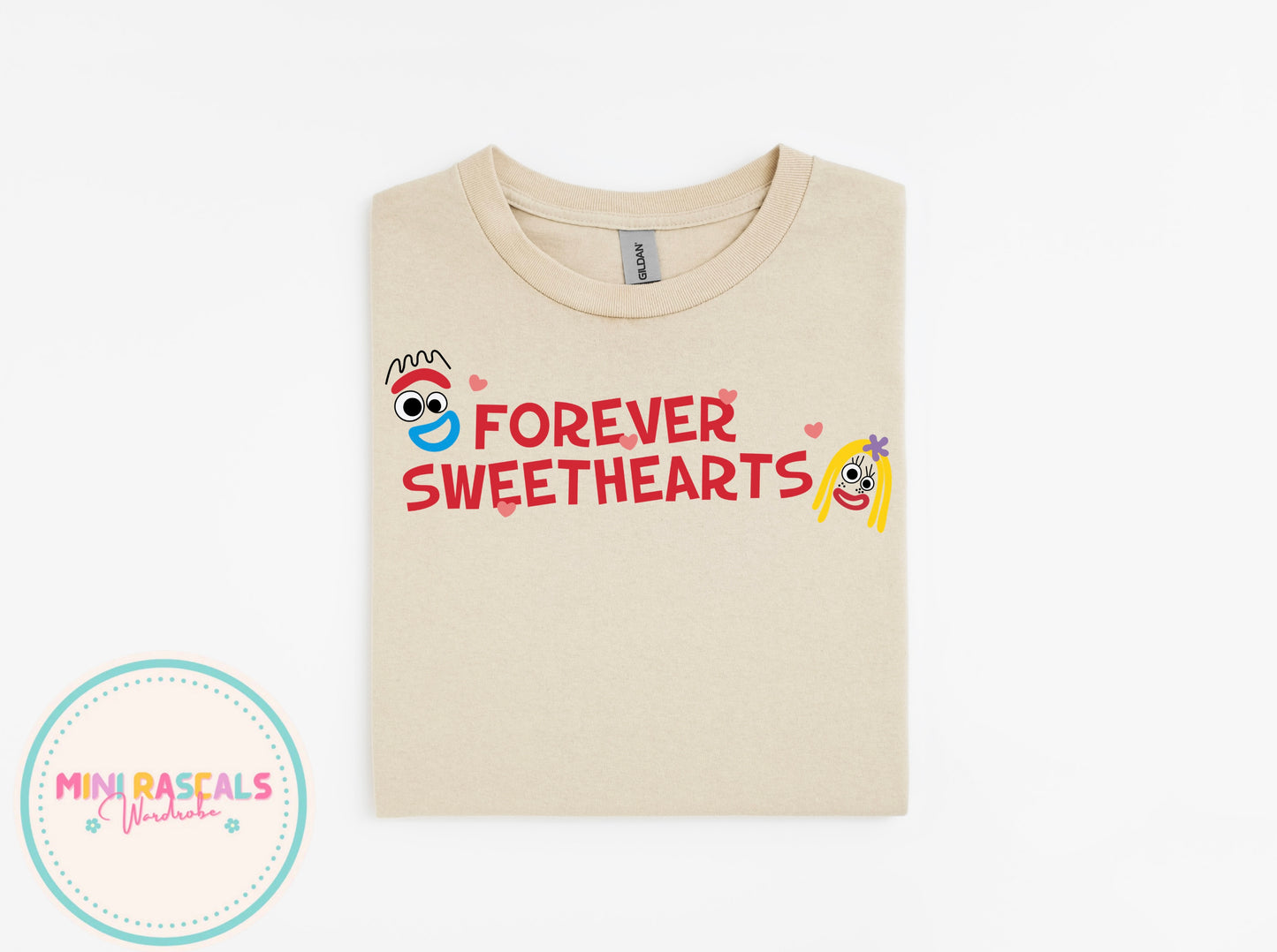 Toy Story Forky & Knifey Forever Sweethearts Children's T-Shirt or Sweatshirt