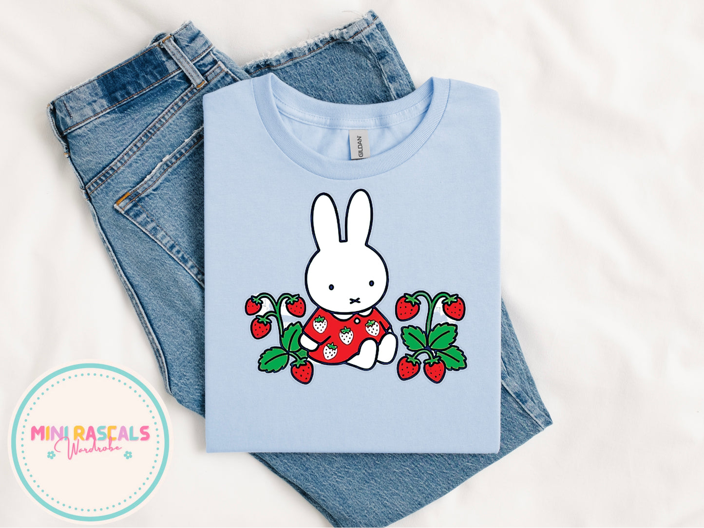 Miffy Rabbit Strawberry T-Shirt