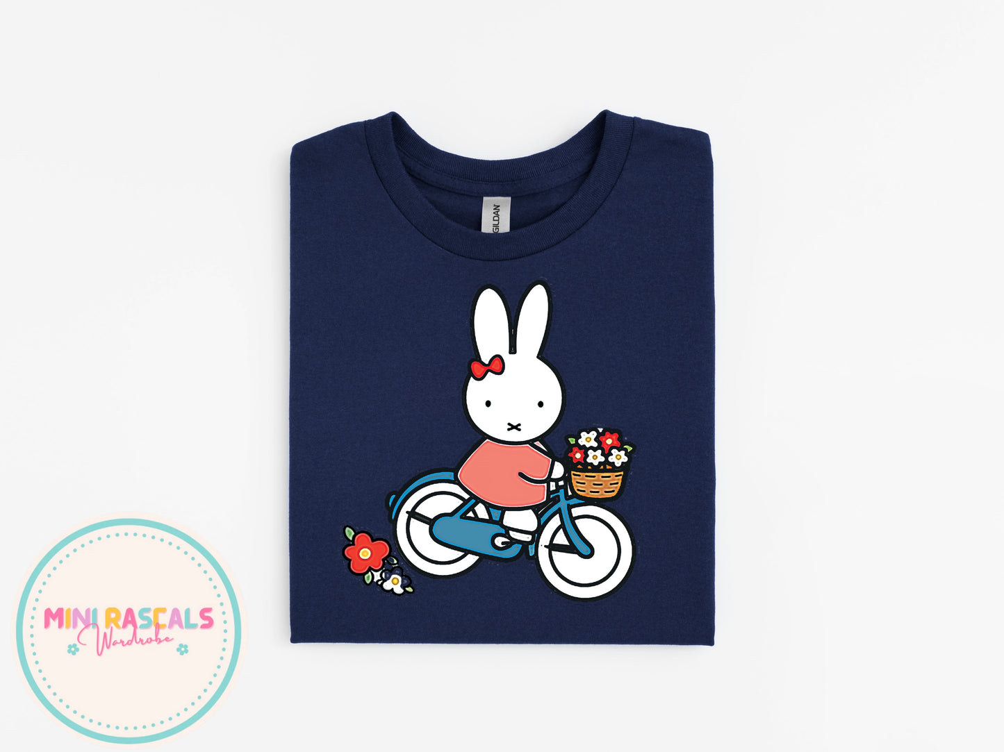 Miffy Rabbit Bicycle T-Shirt