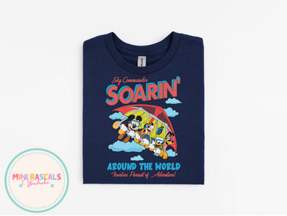 Mickey Mouse & Friends Soaring Summer T-Shirt – Adults & Kids