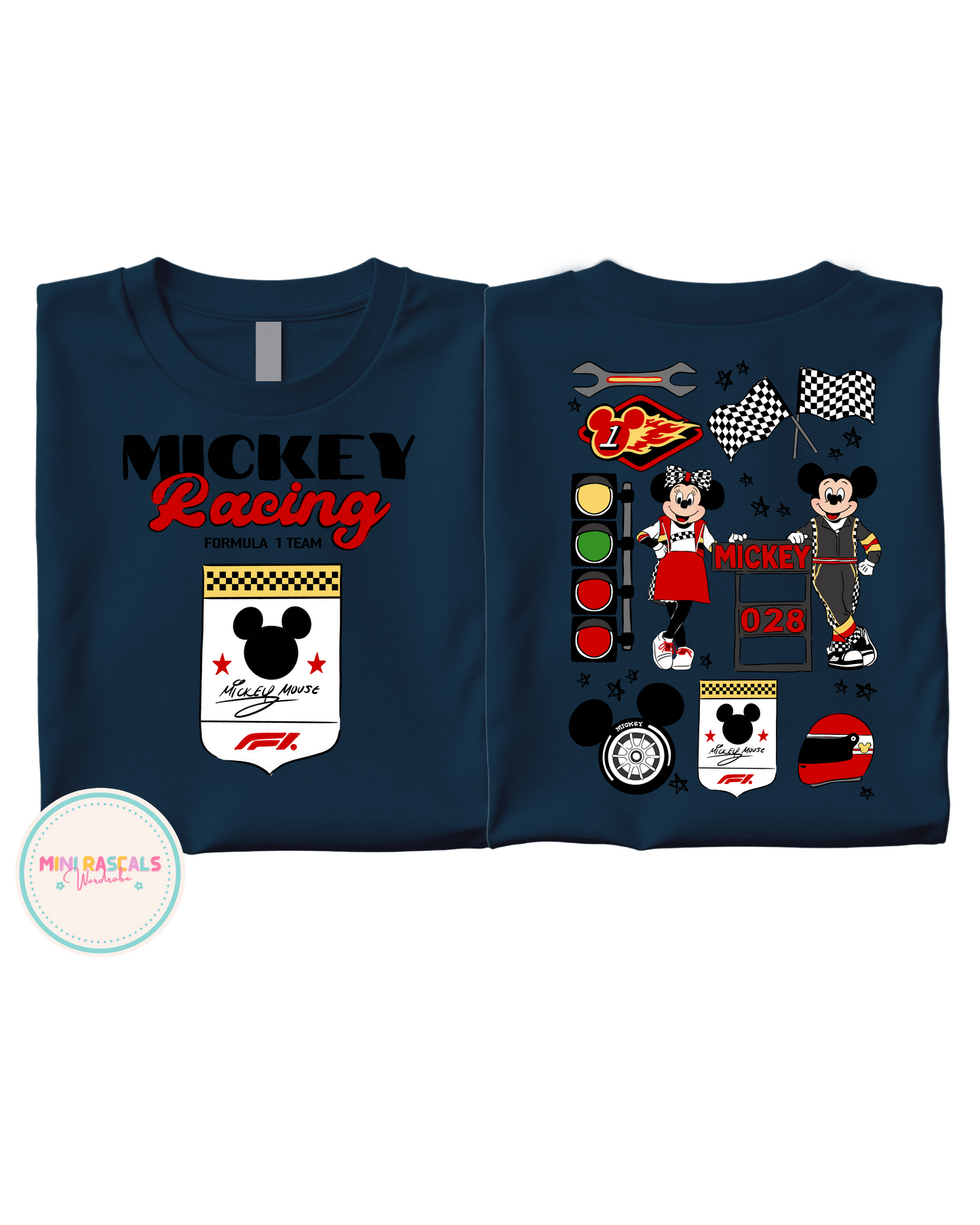 Mickey F1 Racing Kids T-shirt snd Sweatshirts