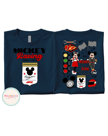 Mickey F1 Racing Kids T-shirt snd Sweatshirts