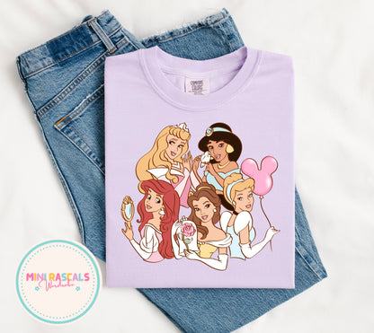 Personalised Disney Princess T-Shirt & Sweatshirt | Kids Character Top