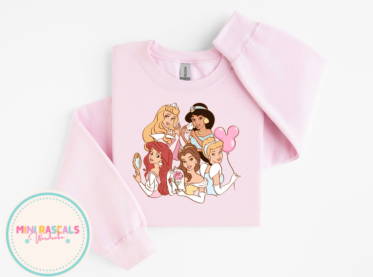 Personalised Disney Princess T-Shirt & Sweatshirt | Kids Character Top