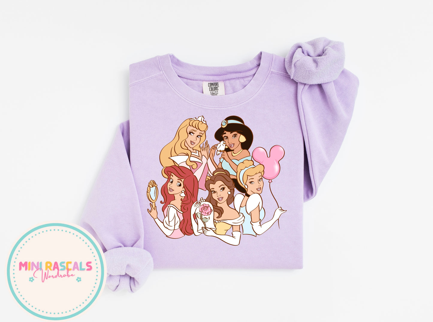 Personalised Disney Princess T-Shirt & Sweatshirt | Kids Character Top