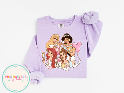 Personalised Disney Princess T-Shirt & Sweatshirt | Kids Character Top