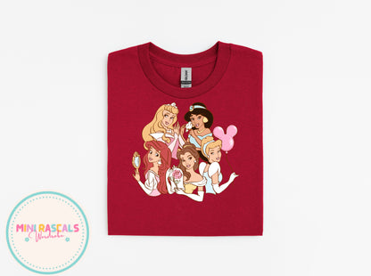 Personalised Disney Princess T-Shirt & Sweatshirt | Kids Character Top