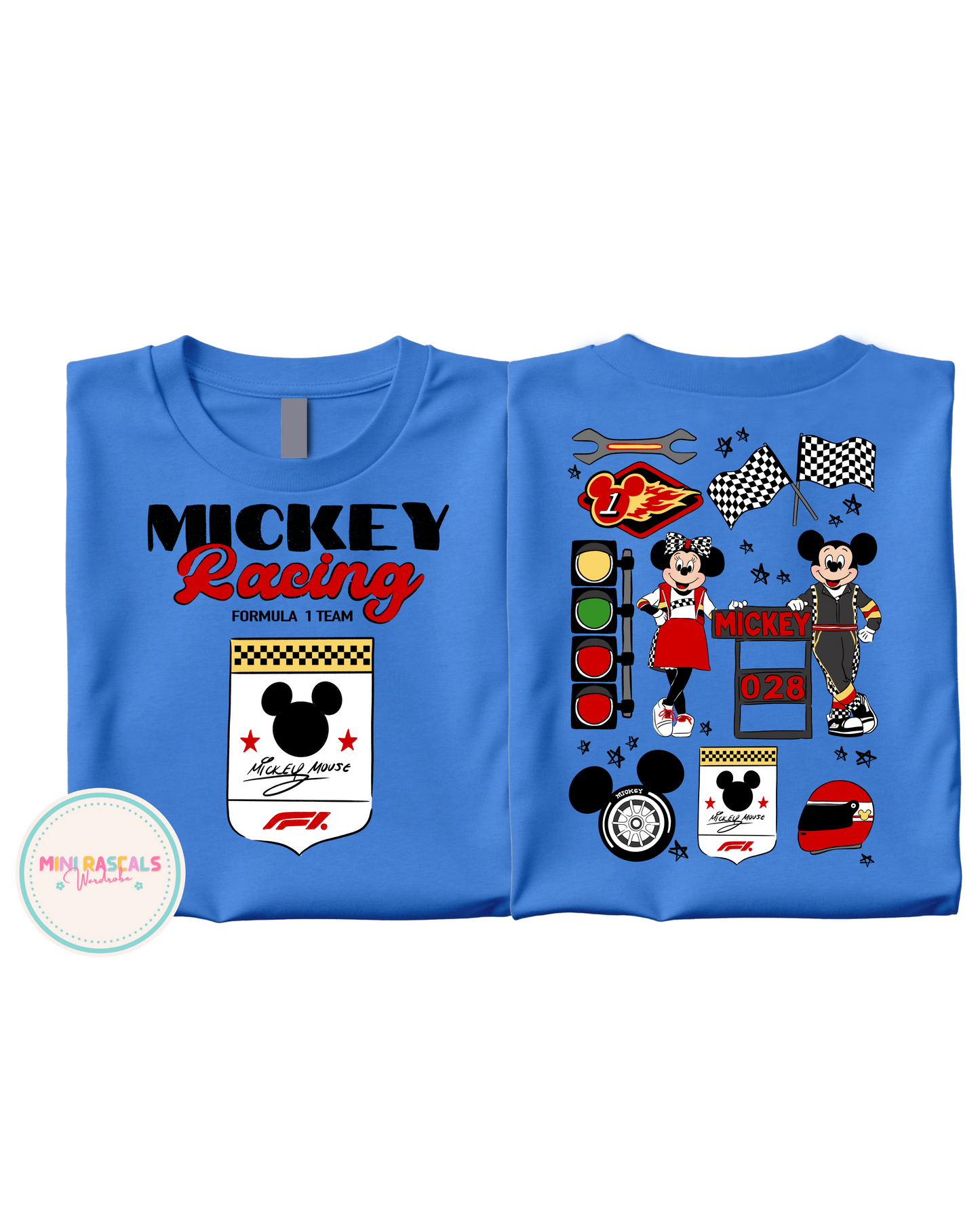 Mickey F1 Racing Kids T-shirt snd Sweatshirts