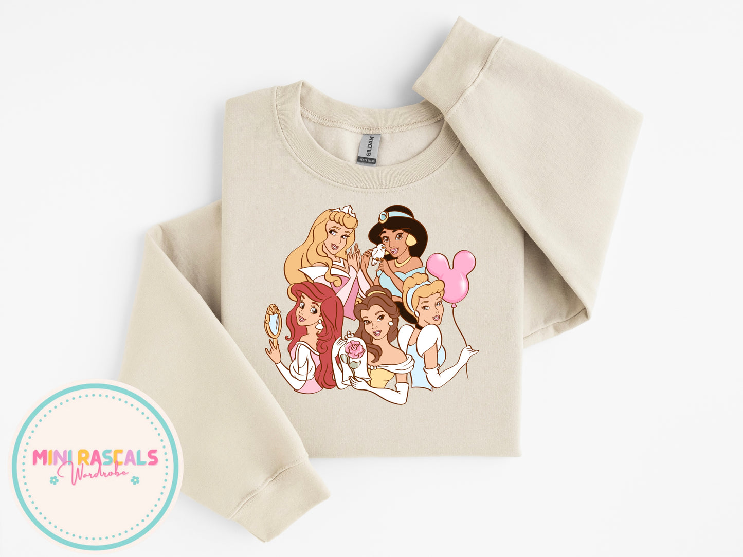 Personalised Disney Princess T-Shirt & Sweatshirt | Kids Character Top