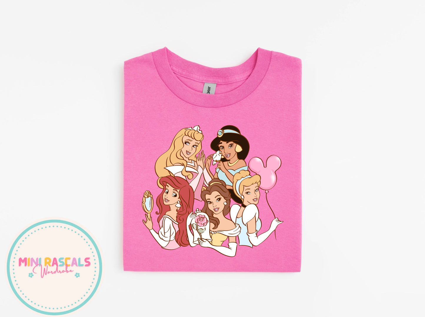 Personalised Disney Princess T-Shirt & Sweatshirt | Kids Character Top