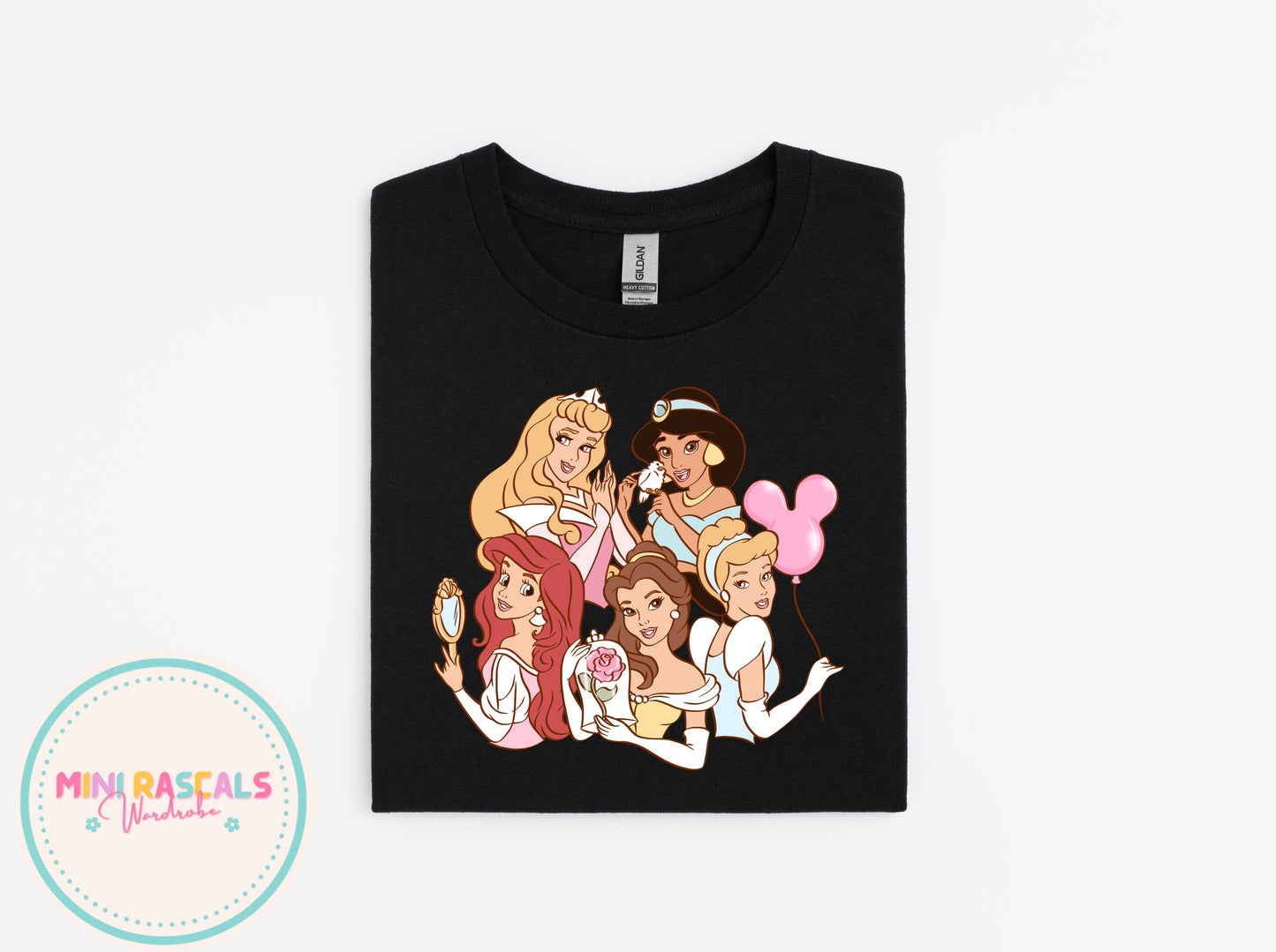 Personalised Disney Princess T-Shirt & Sweatshirt | Kids Character Top