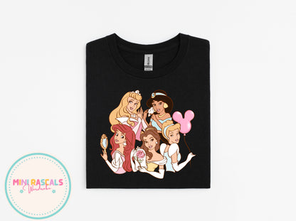 Personalised Disney Princess T-Shirt & Sweatshirt | Kids Character Top