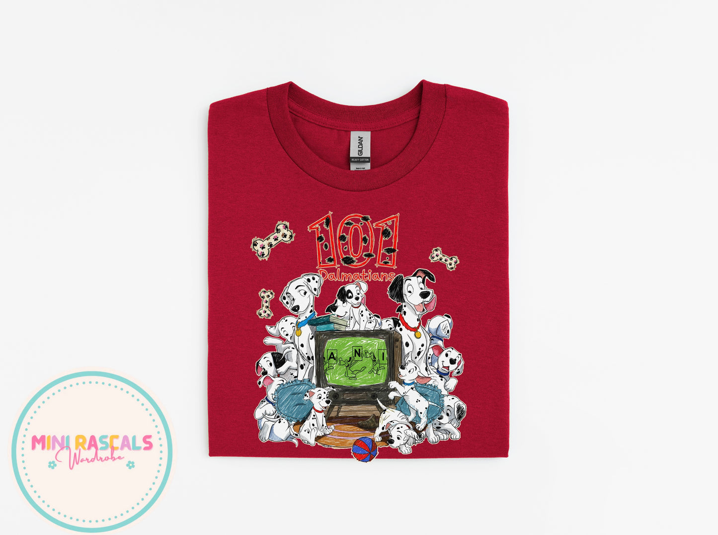 Personalised 101 Dalmatians T-Shirt & Sweatshirt | Kids Character Top