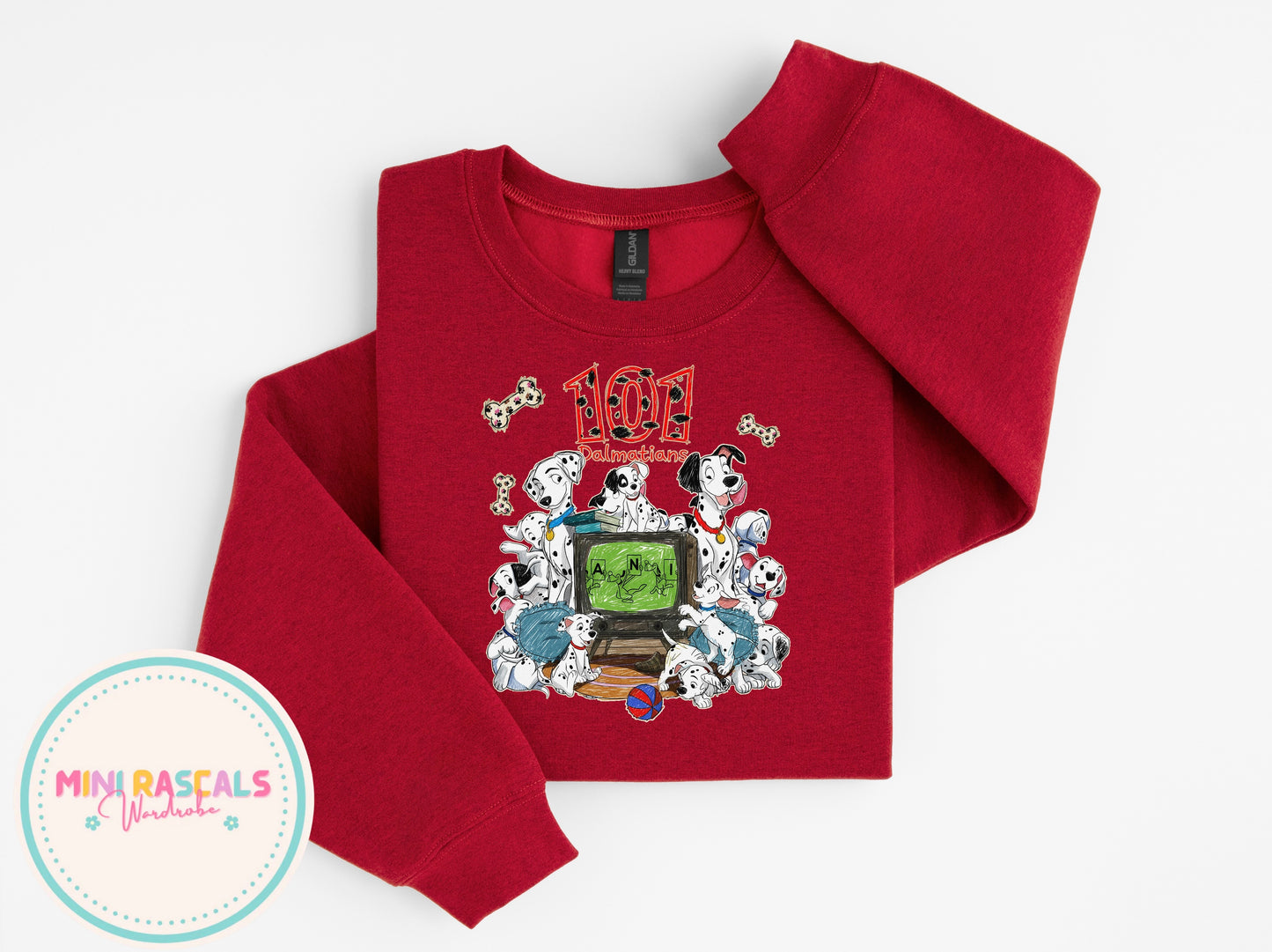 Personalised 101 Dalmatians T-Shirt & Sweatshirt | Kids Character Top