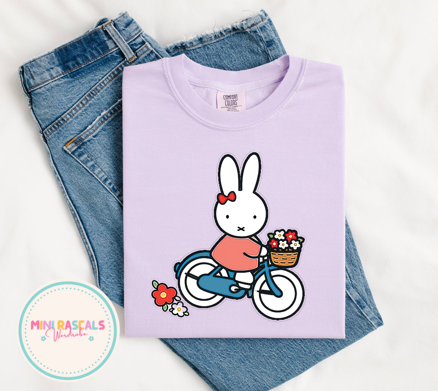 Miffy Rabbit Bicycle T-Shirt