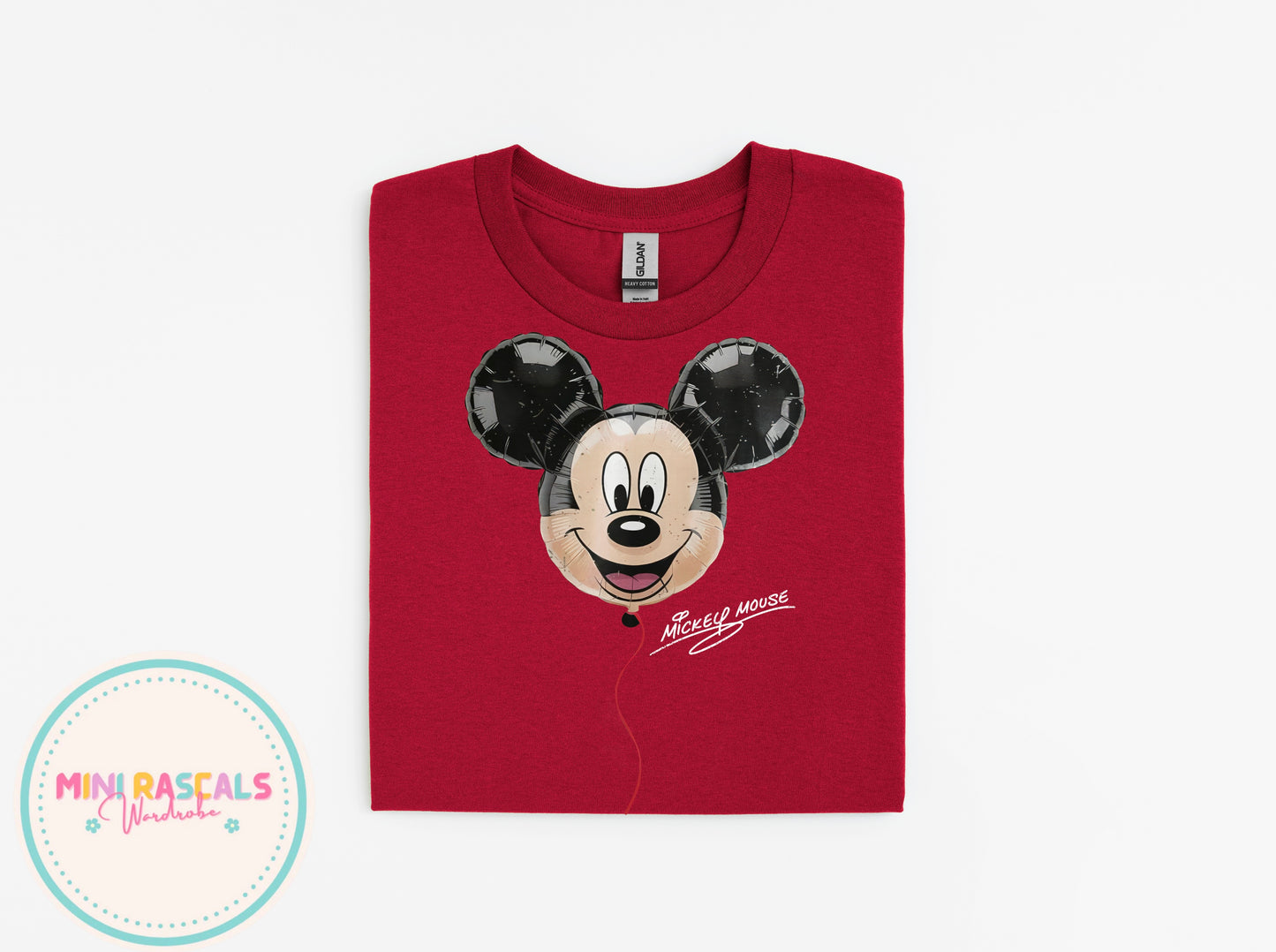 Mickey Mouse Balloon T-Shirt | Kids Character Top