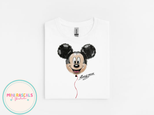 Mickey Mouse Balloon T-Shirt | Kids Character Top