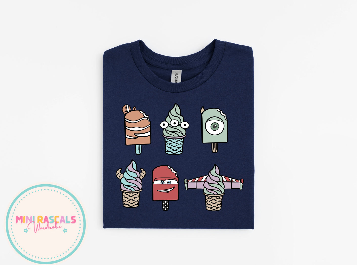 Disney Ice Cream T-Shirt | Kids Character Top