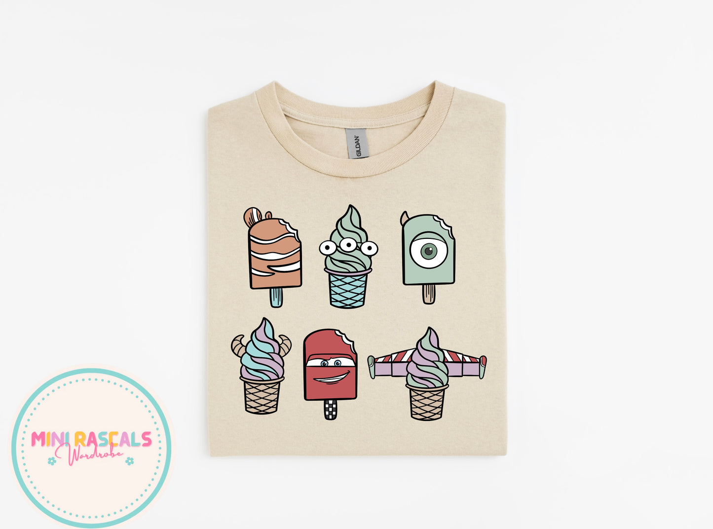 Disney Ice Cream T-Shirt | Kids Character Top