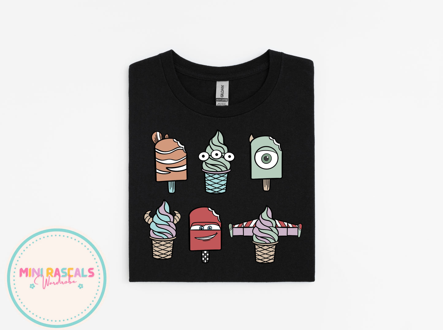 Disney Ice Cream T-Shirt | Kids Character Top