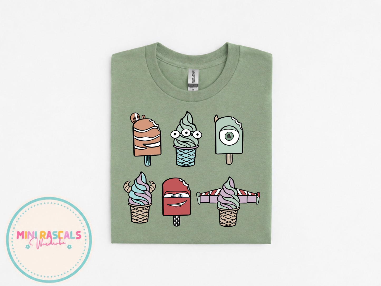 Disney Ice Cream T-Shirt | Kids Character Top