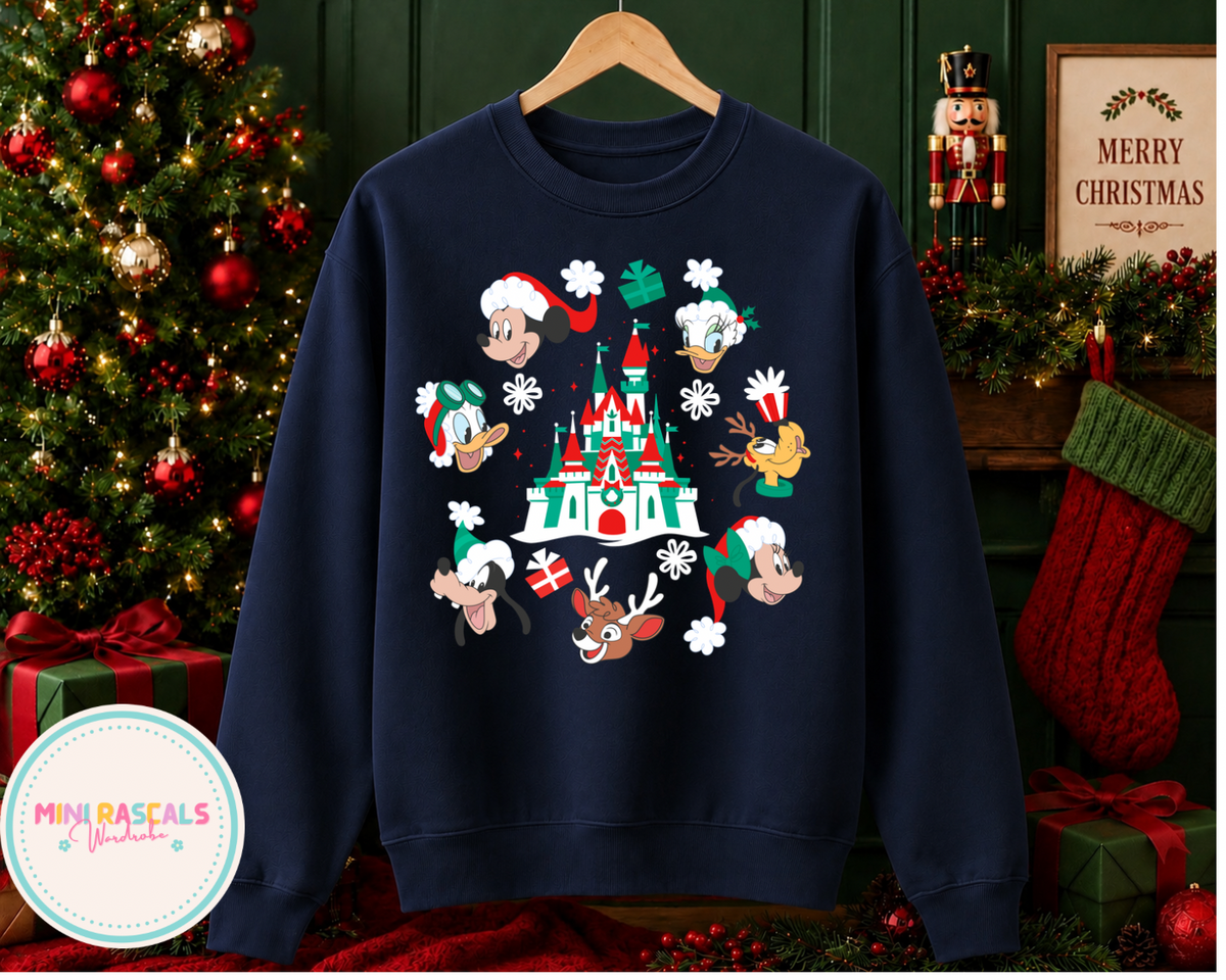 Disney Parks Christmas T-Shirt and Sweatshirt