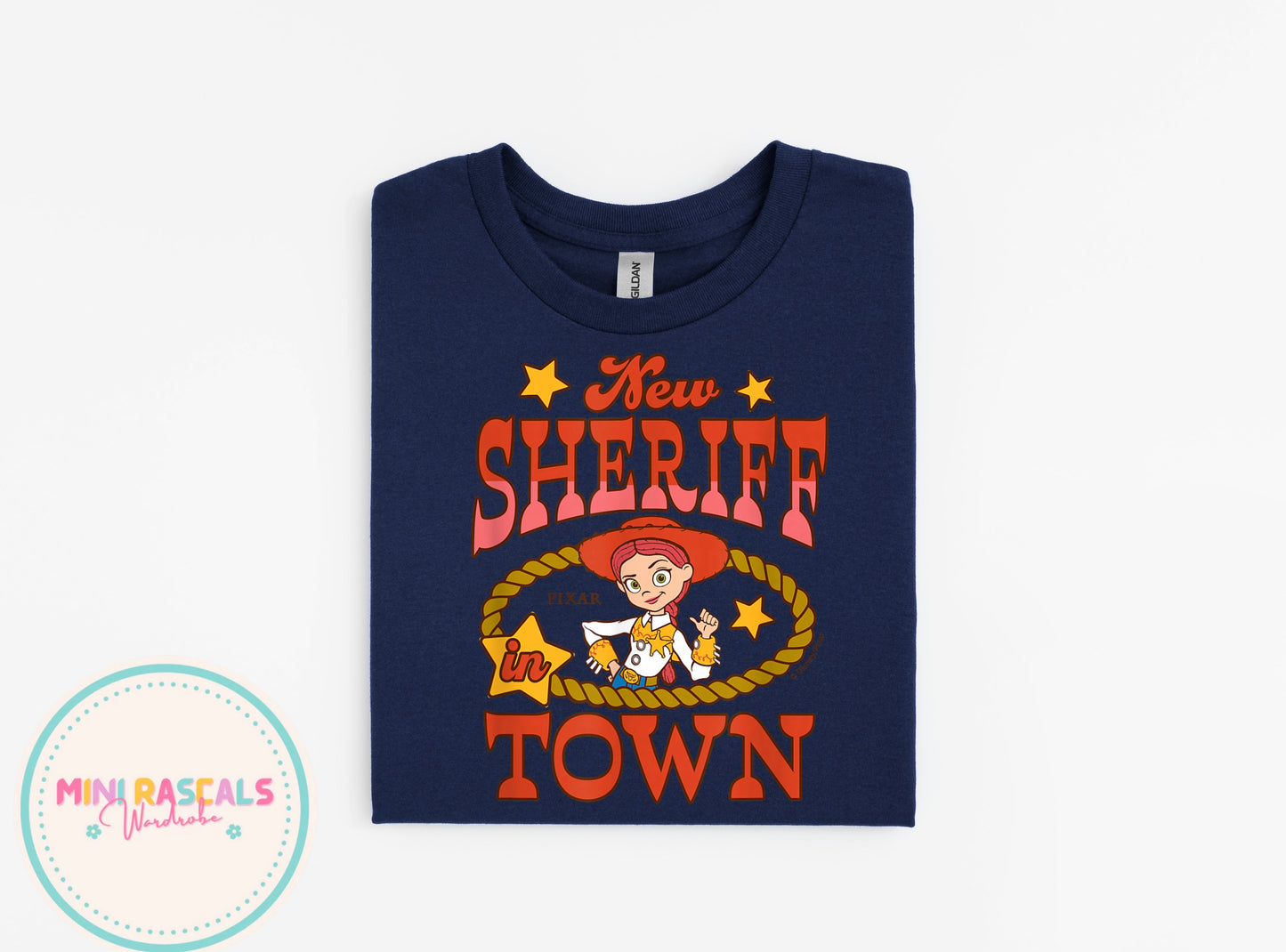 Jessie 'There's a New Sheriff in Town' T-Shirt | Kids Toy Story Character Tee