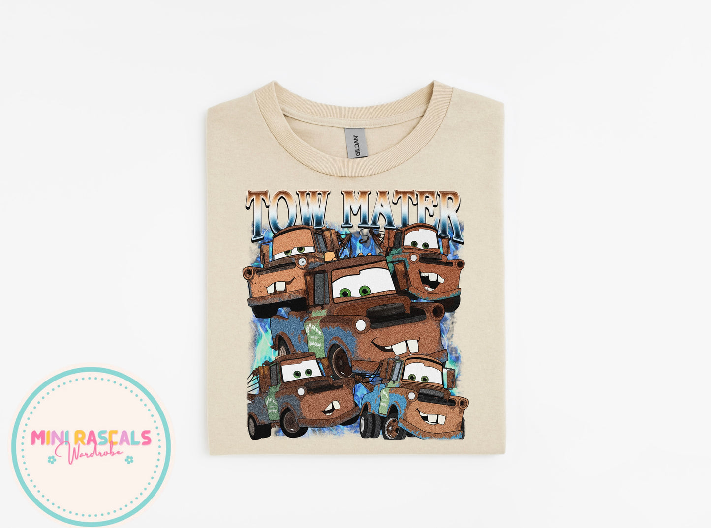Tow Mater Kids T-Shirt | Disney Pixar Cars Character Tee
