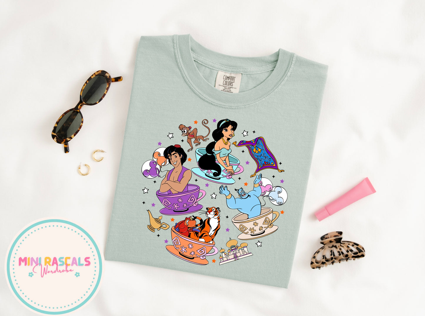 Jasmine & Aladdin Inspired T-Shirt & Sweatshirt | Aladdin Film