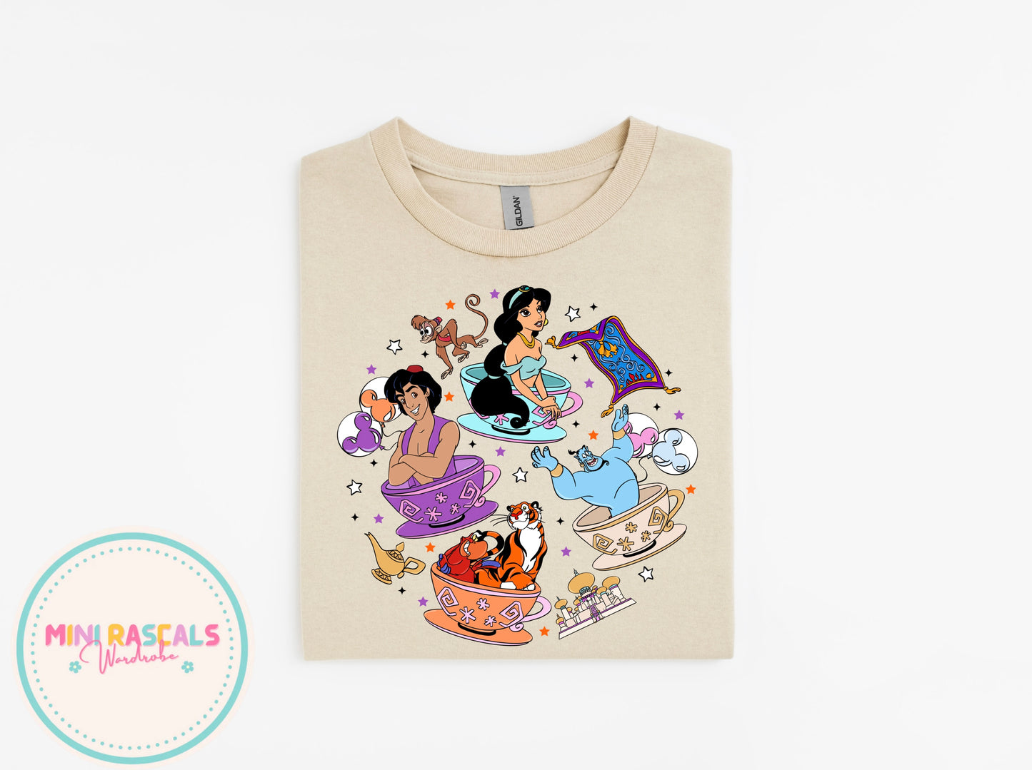 Jasmine & Aladdin Inspired T-Shirt & Sweatshirt | Aladdin Film