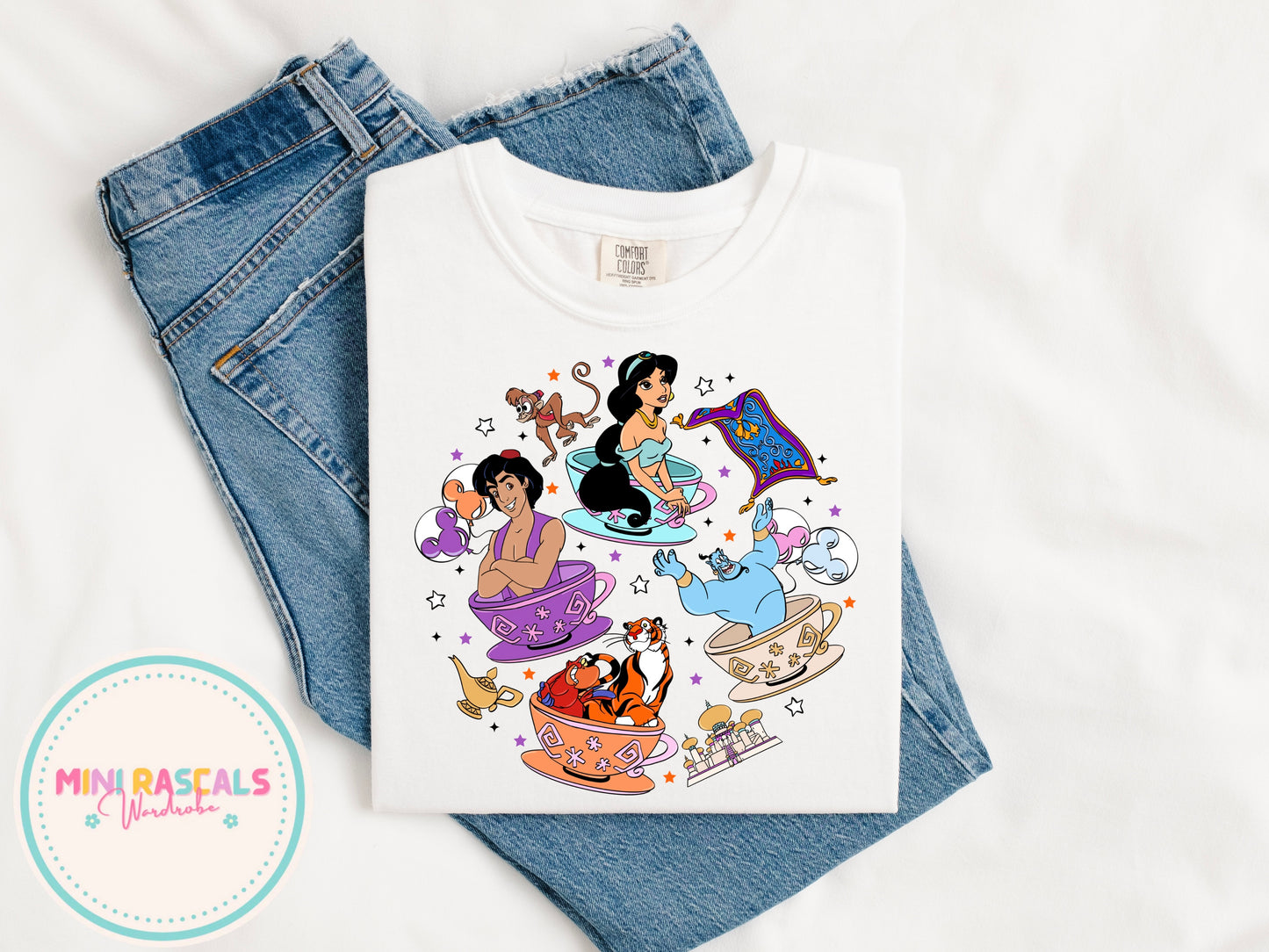 Jasmine & Aladdin Inspired T-Shirt & Sweatshirt | Aladdin Film